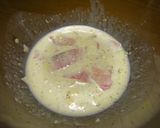 A picture of step 2 of Cheese Cream Pasta With Camembert.