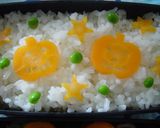 A picture of step 6 of Halloween Jack-o-Lantern made from Carrots.