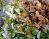 A picture of step 2 of Shi-Turkey On a Shingle.