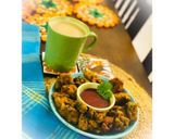 A picture of step 7 of MANGODE- Moong Dal Pakoras: Tea Time Snacks.