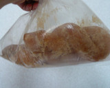 A picture of step 7 of Nostalgic Deep-Fried Bread Using Bread-Maker Prepared Dough.