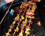 A picture of step 3 of Oven-Baked Skewers... healthy, healthy for the diet haha.