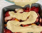 A picture of step 9 of Summer Fruit Cobbler.