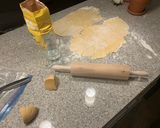 A picture of step 11 of Fetuccini.