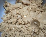 A picture of step 2 of Besan ke laddoo.