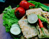 Foto langkah ke 20 dari resep Martabak Telur Teflon Ala Arab | Anti Gagal, Kulit Lentur Anti Robek.