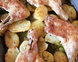 Foto del paso 7 de la receta: Pollo al horno con patatas