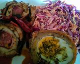 Foto del paso 6 de la receta: Ensalada de repollo morado, zanahoria y queso parmesano!
