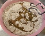 Foto del paso 1 de la receta: Pastel (paquete) al horno y panes doblemente enteros o integrales