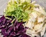 Gerslis káposztasaláta (vegán) recept fázis 2 fotója