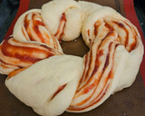 Foto del paso 5 de la receta: ROSCA DE MEMBRILLO Y COCO ❤️