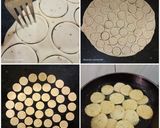 A picture of step 4 of Sev Puri.