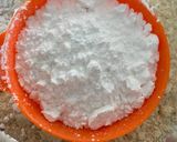 A picture of step 2 of Badam Puri.