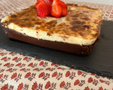 Foto del paso 5 de la receta: Brownie cheesecake en freidora de aire