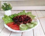 Foto langkah ke 5 dari resep Sate jamur tiram.