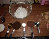 A picture of step 2 of Chocolate craving cake# valentines recipe.