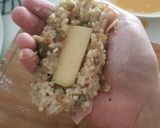 Foto del paso 4 de la receta: Croqueta de arroz integral, berenjena y cebolla