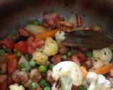 Brown rice pulao recipe step 3 photo