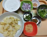 A picture of step 1 of Spiced Onion Potato Stuffed Pastries or Samosa.