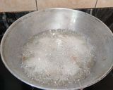 A picture of step 3 of Singhare atta pakodi.