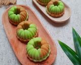 Foto langkah ke 5 dari resep Bolu Kukus Pandan Moka.