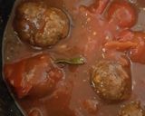 A picture of step 4 of My Style Italian Spaghetti Meatballs in Bolognaise Sauce.