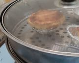 Foto langkah ke 8 dari resep DS7. Roti Melon Doraemon Abal Abal (no oven, no mixer).