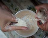 A picture of step 1 of Goyna Bori.