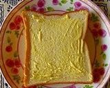 A picture of step 1 of 'Kuromitsu' Brown Sugar Syrup and Kinako on Toast.
