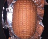 A picture of step 1 of Any Day of the Week Crock Pot Holiday Ham.