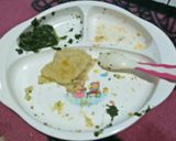 Foto langkah ke 5 dari resep MPasi 8mo+ Nasi Tim Jagung+kacang merah, bayam dan salmon.