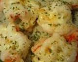 A picture of step 6 of Ultra-Easy Baked Mayo Shrimp in the Microwave.