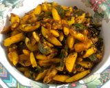 A picture of step 9 of Spicy Jackfruit Seeds Roast – Kerala Style.