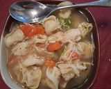 A picture of step 4 of Chicken tortilini soup.