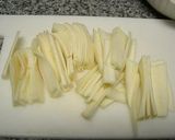 A picture of step 1 of Curry and Cinnamon Flavored Sautéed Parsnip.