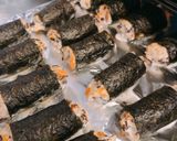 Hình bước làm 4 của món Chả ức gà rong biển