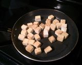 A picture of step 8 of Kung Pao Tofu.