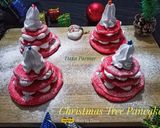 A picture of step 10 of Christmas Tree Pancake.