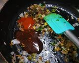 A picture of step 3 of Crispy Chilli Babycorn.