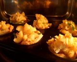 A picture of step 12 of Mac and Cheese Cups | Baked Mac and Cheese Bread Basket |.
