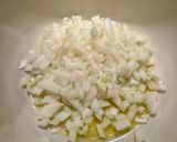 A picture of step 1 of Red Lentil Soup.