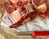 Foto del passaggio 1 della ricetta 139 • Ossobuchi alla romagnola con la picada catalana