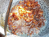 Zöldborsós bográcsragu