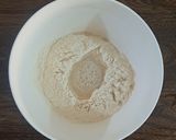 عکس مرحله 2 از دستور نان کندو دارچینی با مخمر مادر😋😍 (نان کندو سینابون)