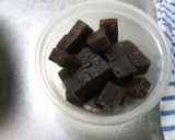 A picture of step 2 of Sleek and Delicious! Tofu Shiratama with Sweet Beans Paste.