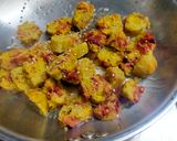 A picture of step 3 of Beetroot Muthiya.