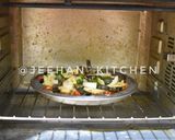 Foto langkah ke 3 dari resep Black PIZZA With Shrimp, Pineapple, and Serrano Peppers.
