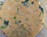 A picture of step 4 of Methi Poori.