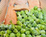 A picture of step 2 of Salmon and Brussel Sprouts Dinner.