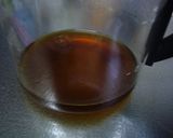 A picture of step 2 of Hojicha Roasted Tea Latte.